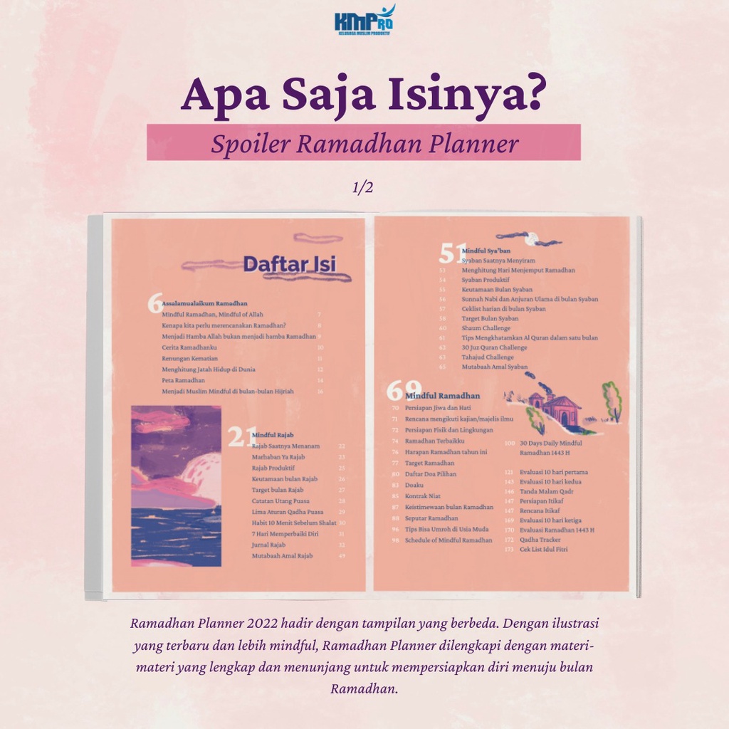 Buku Agenda Ramadhan Planner (bisa untuk 2023)