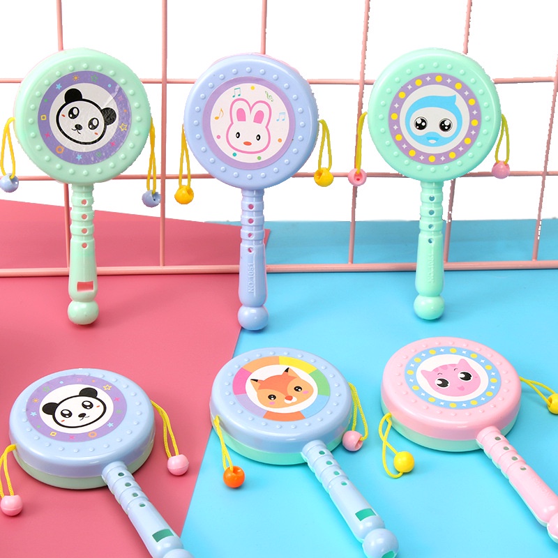 HIPPO LAND Mainan Anak Tongkat Genggam Ajaib Rattle Stick Mainan Bayi 177