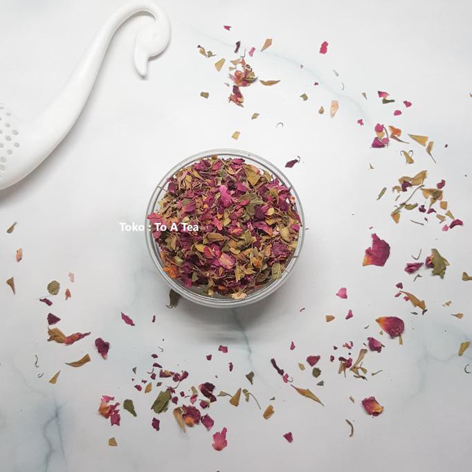 

Teh-Bubuk- Rose Petals 25g -Dijamin-Halal.