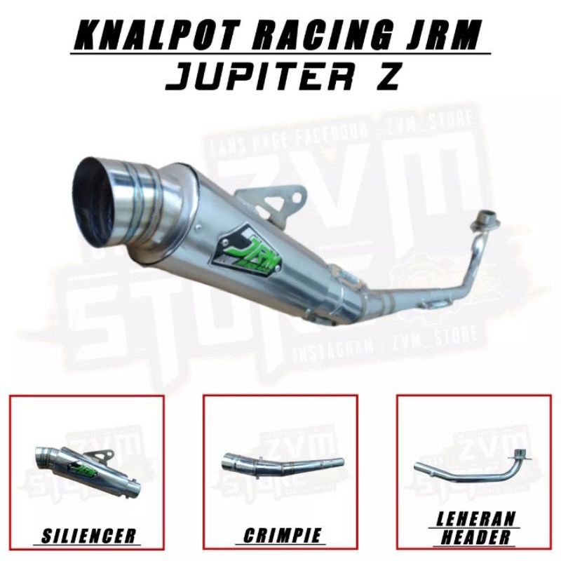 Knalpot JRM racing jupiter z  vega r vega zr vega new dll