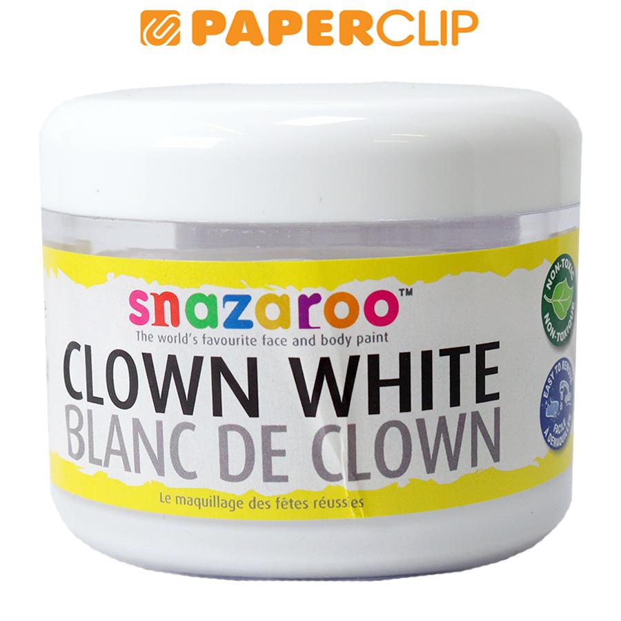 

CAT WAJAH / FACE PAINTING SNAZAROO 250ML CLOWN WHITE 1198210SN