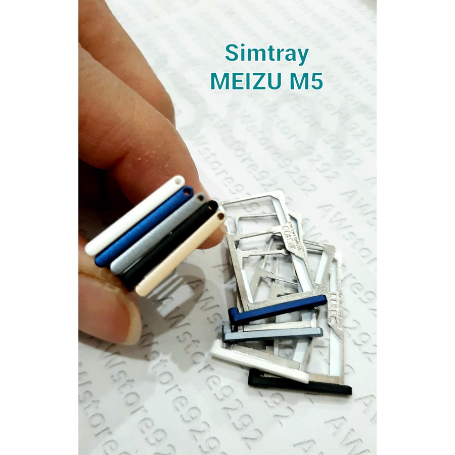 Slot Tempat Dudukan Kartu Simcard Sim card Lock Simtray Sim Tray Meizu M5