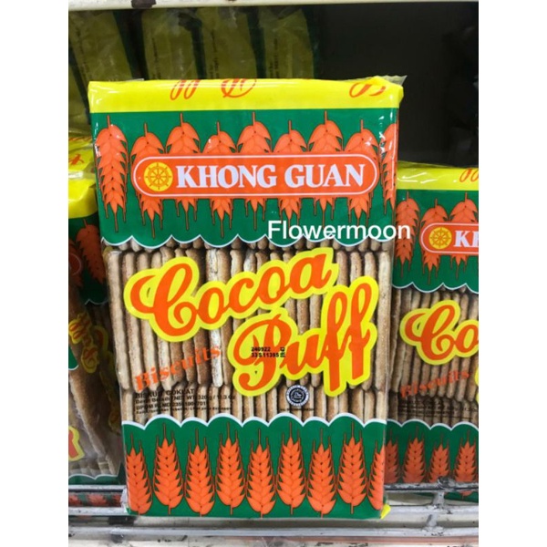 

Khong Guan Cocoa Puff 330gr - Biskuit Legend Favorite Termurah