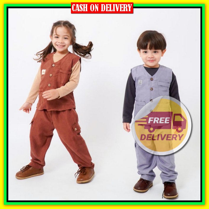Oneset Kids Import Premium Set Kid`S Berkwalitas Stelan Anak Cowok Fashion Murah Stelan Baby Boy Ter