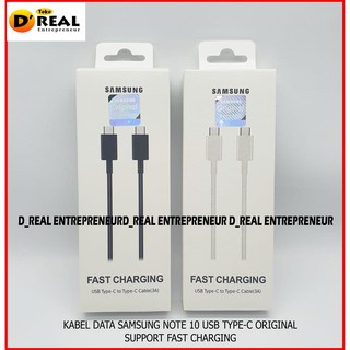 Kabel Data Samsung Note 10 10 Plus Cable USB Type C Original 100% Support Fast Charging