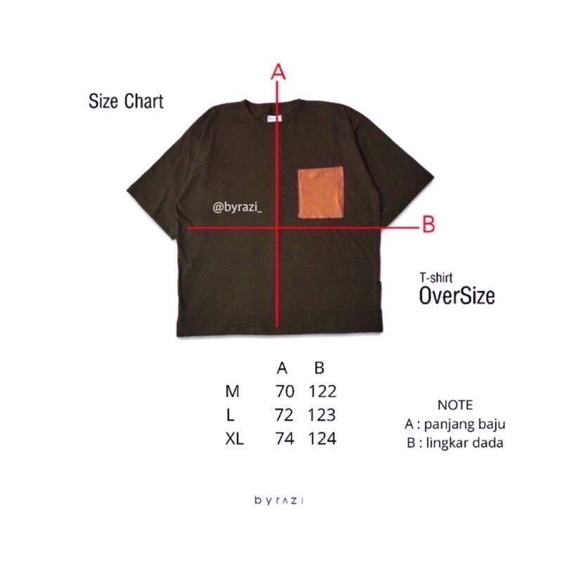 T-Shirt OverSize - Kaos OverSize - T-Shirt byrazi_-1