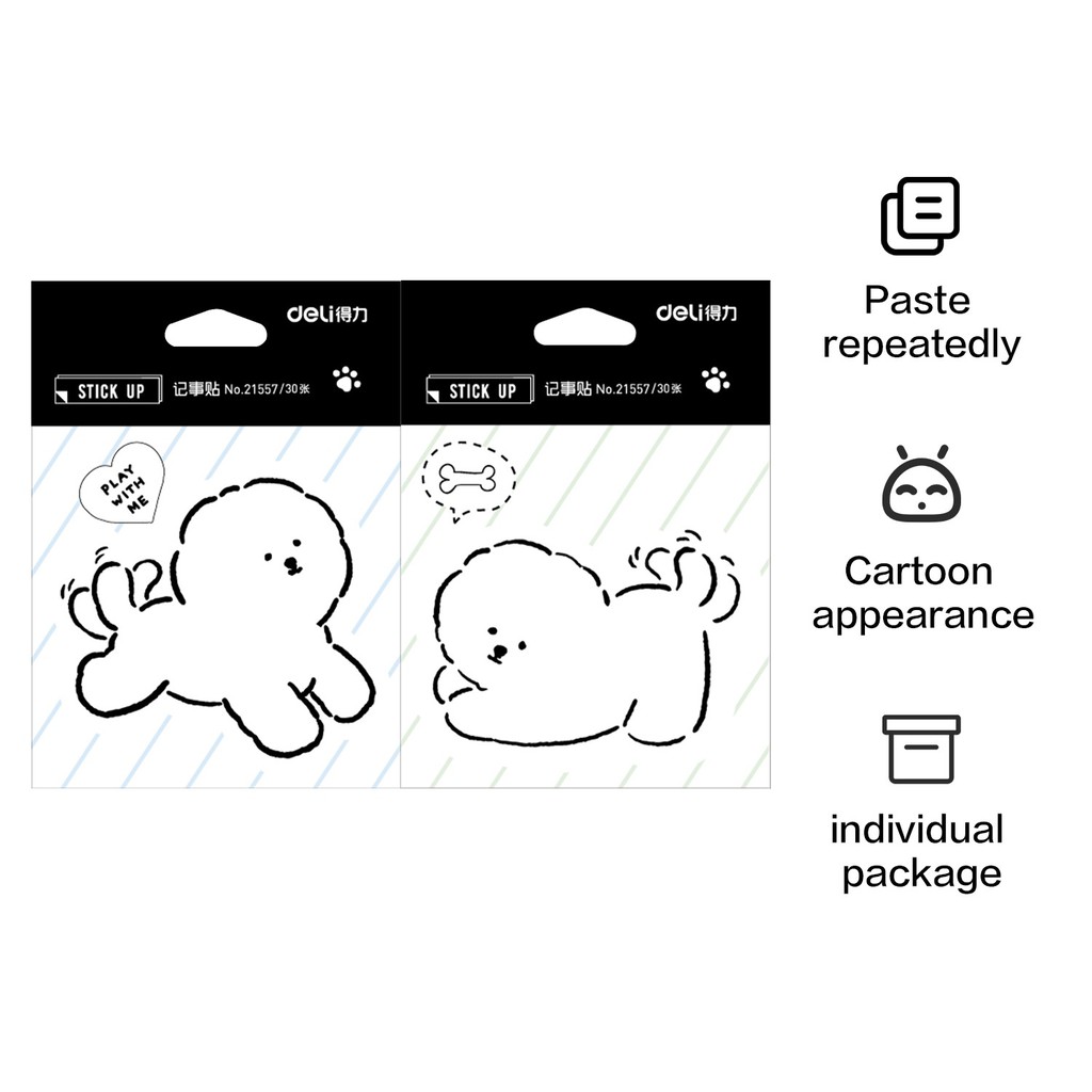 

STICKY NOTES MEMO TEMPEL LUCU DELI 21566 STIK NOTE