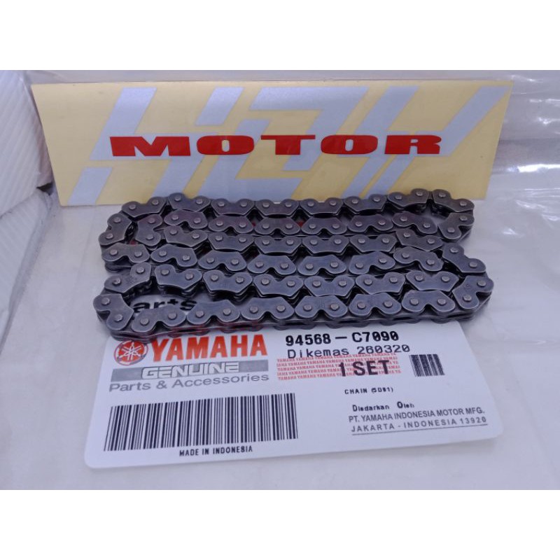 Rantai Rante Keteng Chain Yamaha Lexam 94568-C7090 nmax lexi aerox 94568-f9096