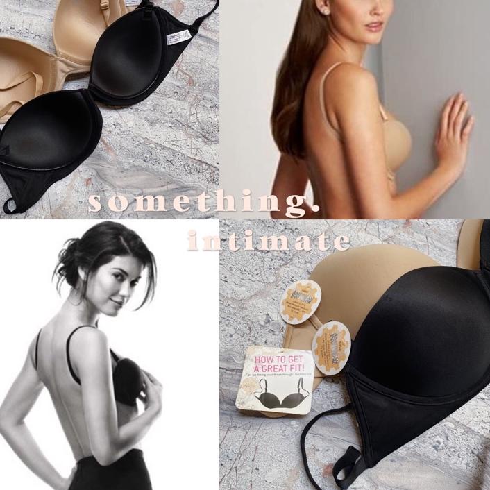 κ MAIDENFORM Breakthrough Backless Bra by Elaine Cato for Busty Bh Kebaya Bigsize Strapless Nude Bla