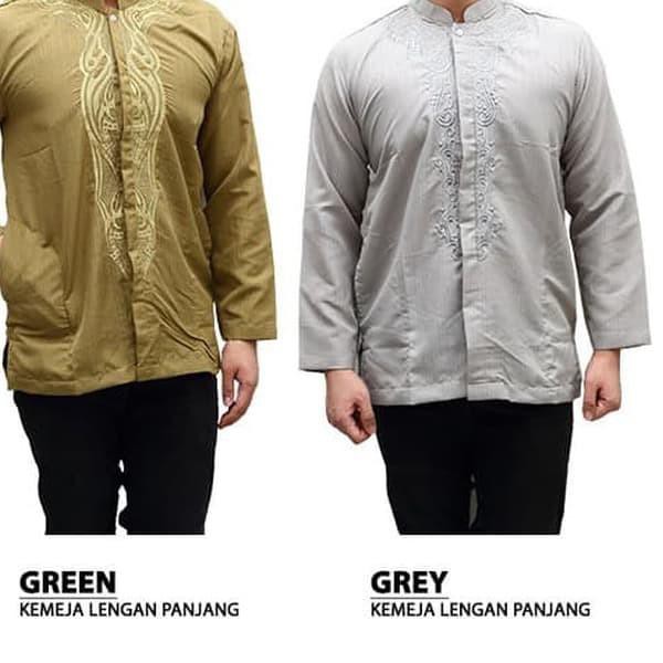 ❇ Baju Koko Pria Ramadhan Murah Islami Almia Remaja Kekinian Rabbani Pakistan F7Q0 ▲