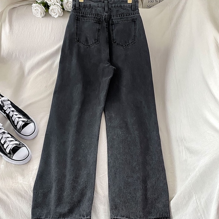 Celana Panjang  Kulot Jeans Boyfriend Jeans Korea Jeans Celana Jeans Impor