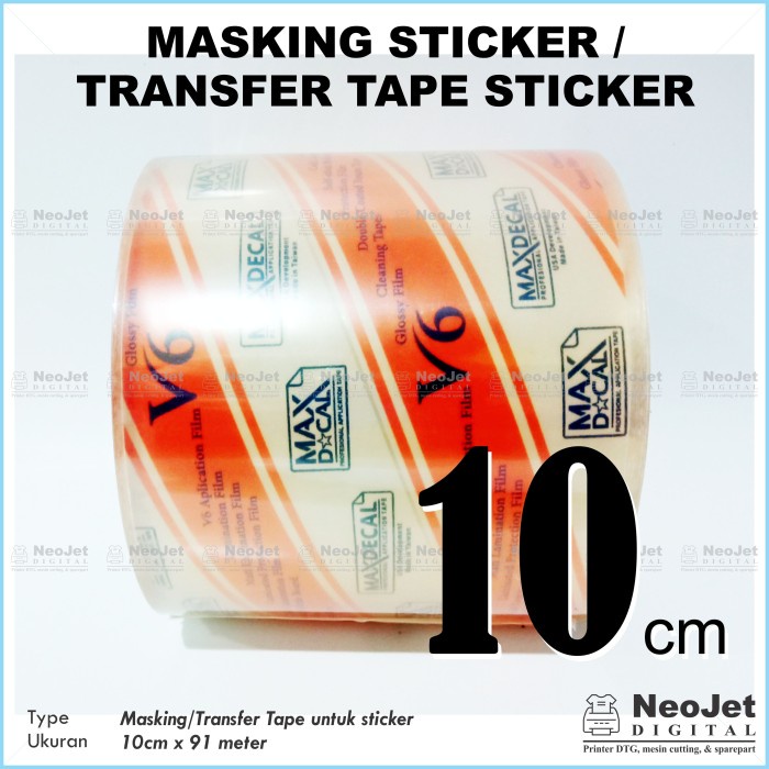 

Update Transfer Masking Tape Sticker Abba 10 Cm Gilaa!!!