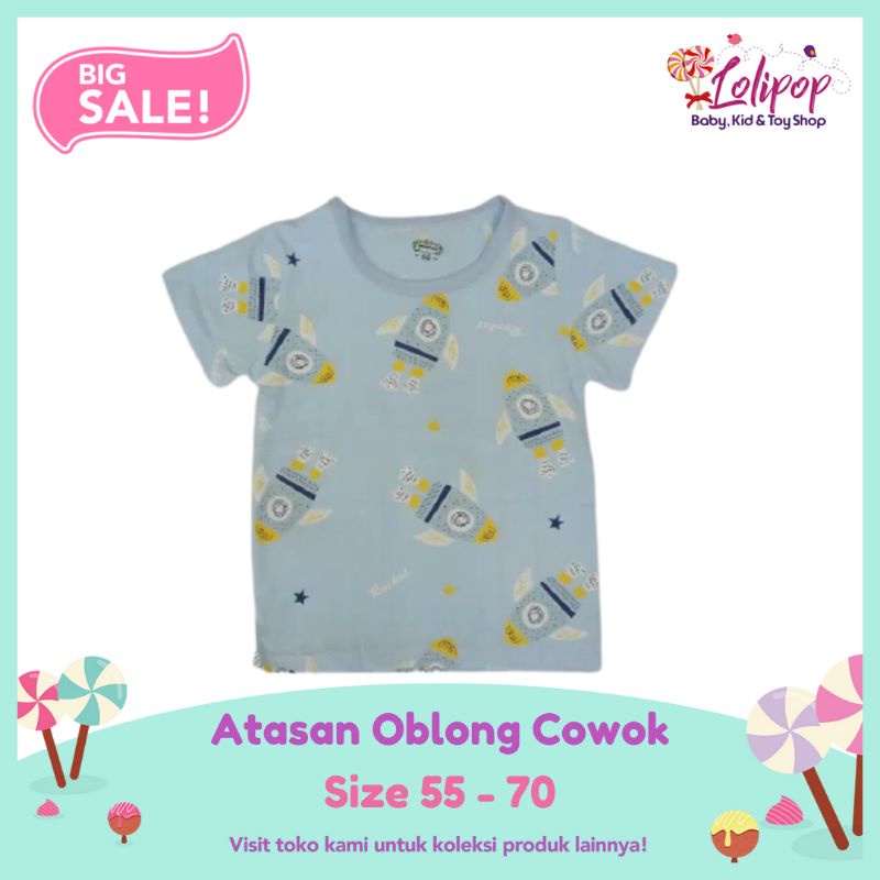 KAOS ANAK - ATASAN OBLONG COWOK