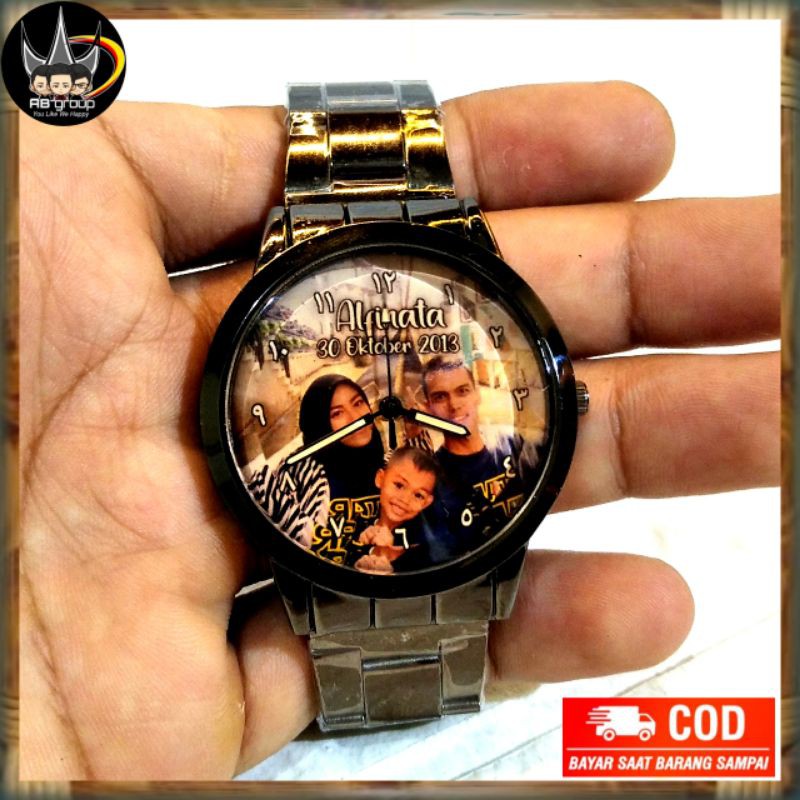 Jam Tangan Custom Desain Foto | Bisa Request Desain