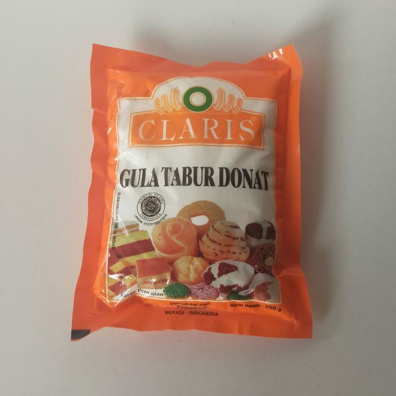 

GULA HALUS TEPUNG GULA TABUR CLARIS 250GR