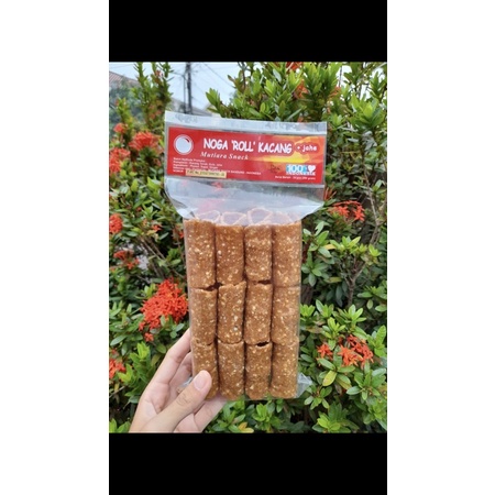 

Cemilan/snack/oleh-oleh enak . Noga Roll kacang wangi jahe