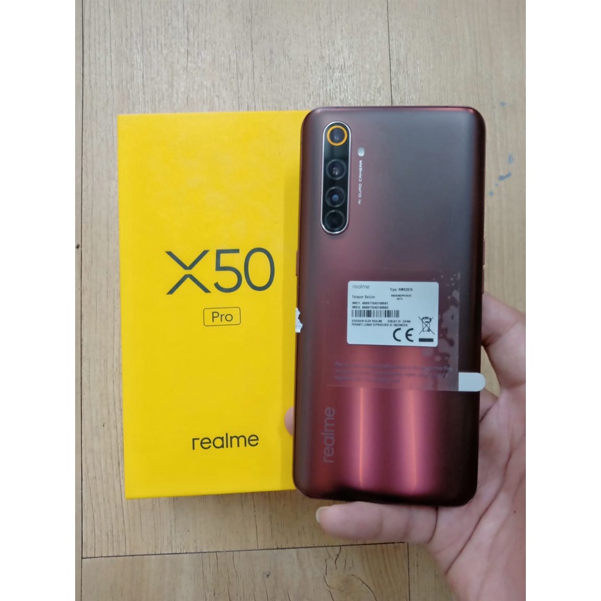 REALME X50 PRO RAM 12 256GB - SECOND RESMI
