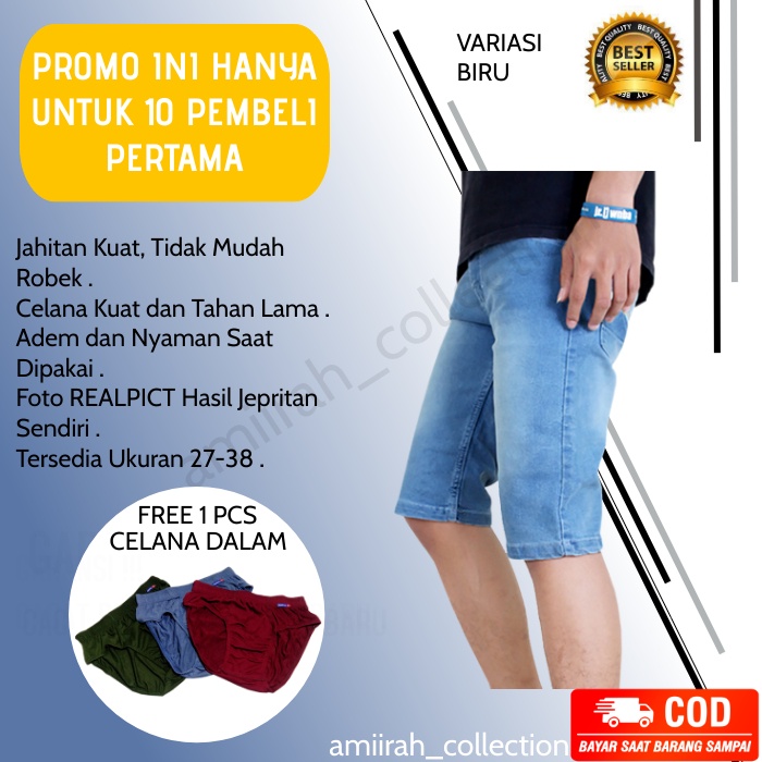 Celana Jeans Levis Pendek Distro Pria Cowok Dewasa Original Murah Terbaru