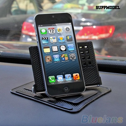 Sdl Pad Holder Handphone / GPS Rotasi 360 Derajat Anti Slip Untuk Dashboard Mobil