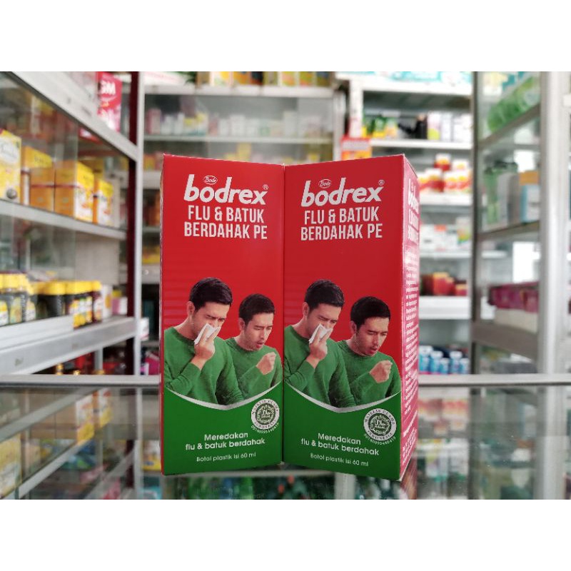 BODREX FLU &amp; BATUK BERDAHAK PE SIRUP 60 ml