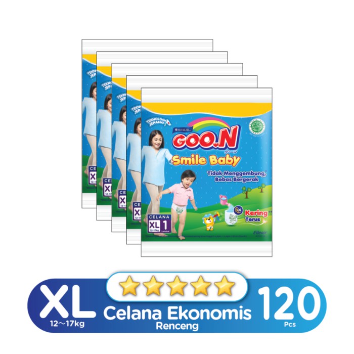 goon smile baby renceng  S/M/L/XL ( karton )