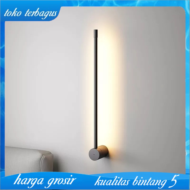 Lampu Dinding Hias Design Minimalis Black Gold Premium Wall Lamp