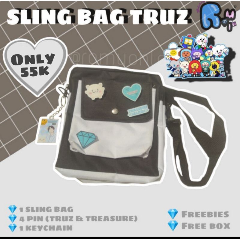 (WAJIB BACA DESK) PIN AKRILIK TRUZ/TREASURE