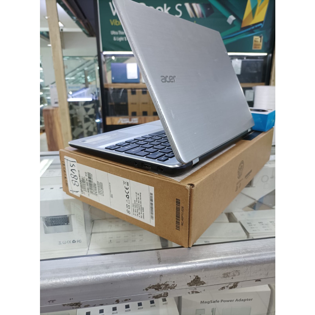 PROMO....TERMURAH laptop leptop seken bekas second acer aspire v5 touchscreen  touchs creen layar sentuh ram 6gb 6 GB DIATAS 4GB  hdd 500gb AMD A6 VGA RADEON quad core murah berkualitas siap pakail