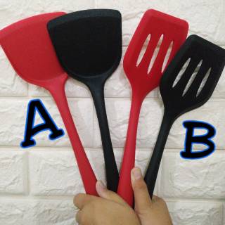 Ykn spatula silicone sutil alat  masak silikon untuk  