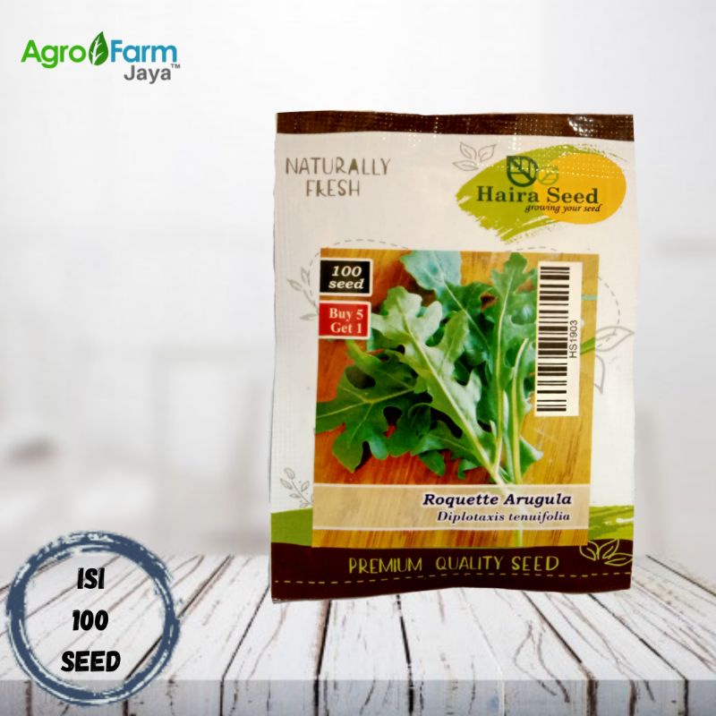 Benih Arugula Roquette (Haira Seed)