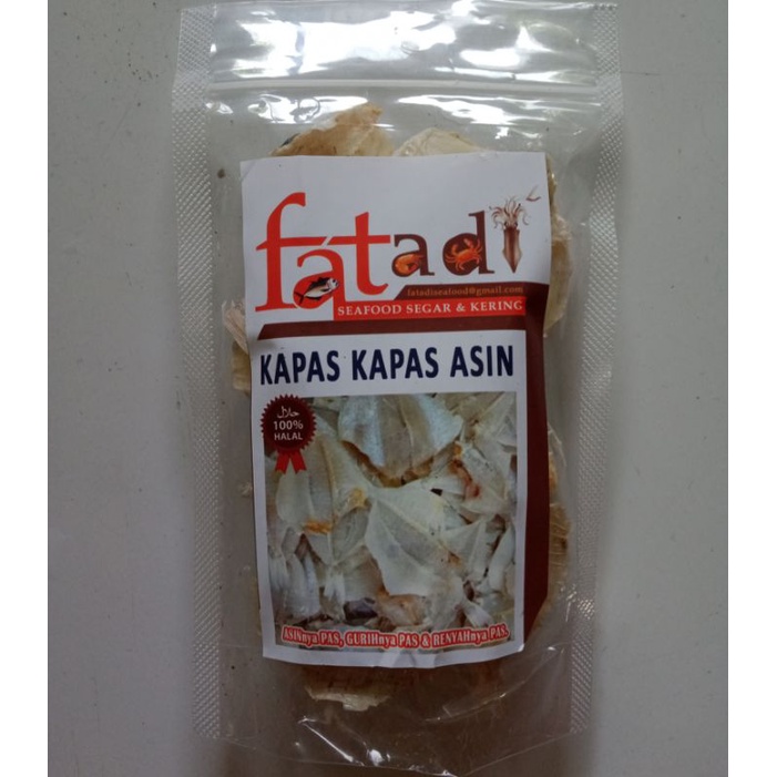 

IKAN KAPAS - KAPASAN ASIN _ Seafood Kering Olahan