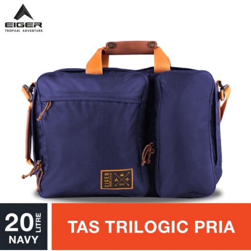 Tas Ransel Eiger1989 Portmantes Trilogic Bag 20L Daypack Tas Punggung