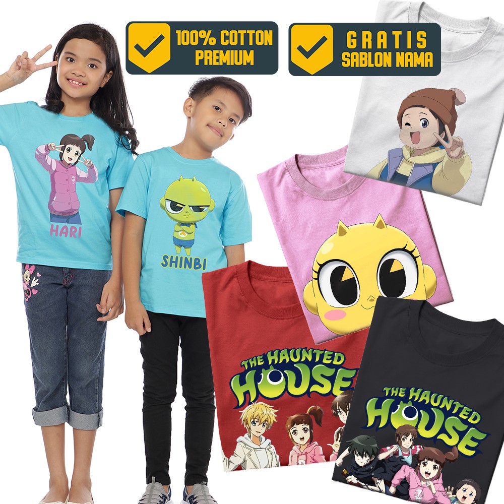 Shinbi House - Kaos Baju Shinbi House Kanglim Hari Gaeun Anak dan Dewasa