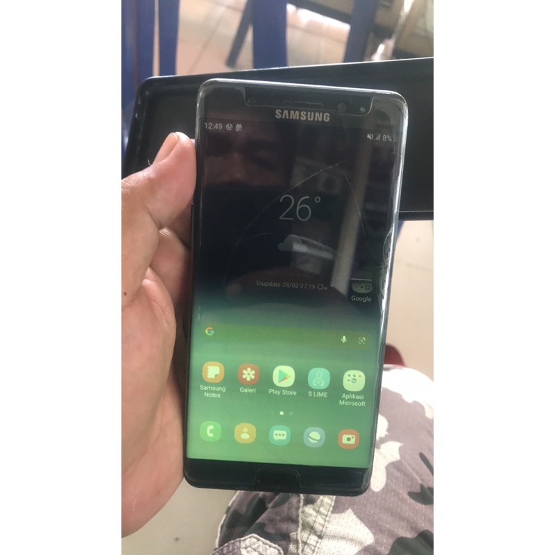 samsung note fe minus lcd