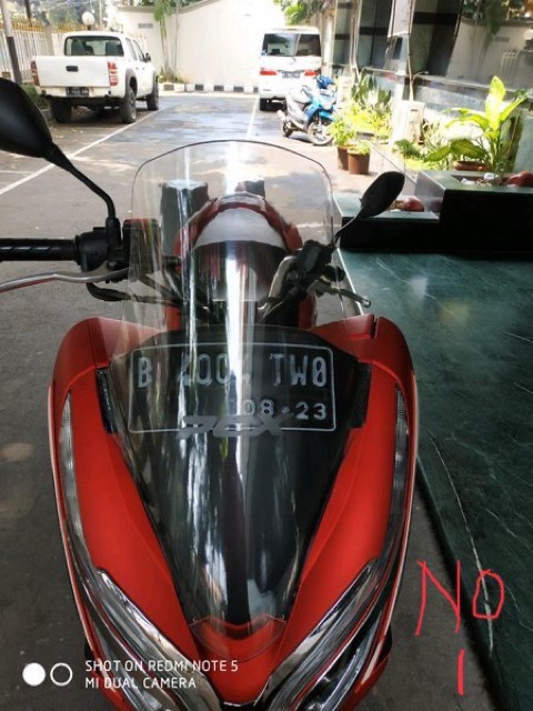 Visor windshield honda PCX 150 panjang