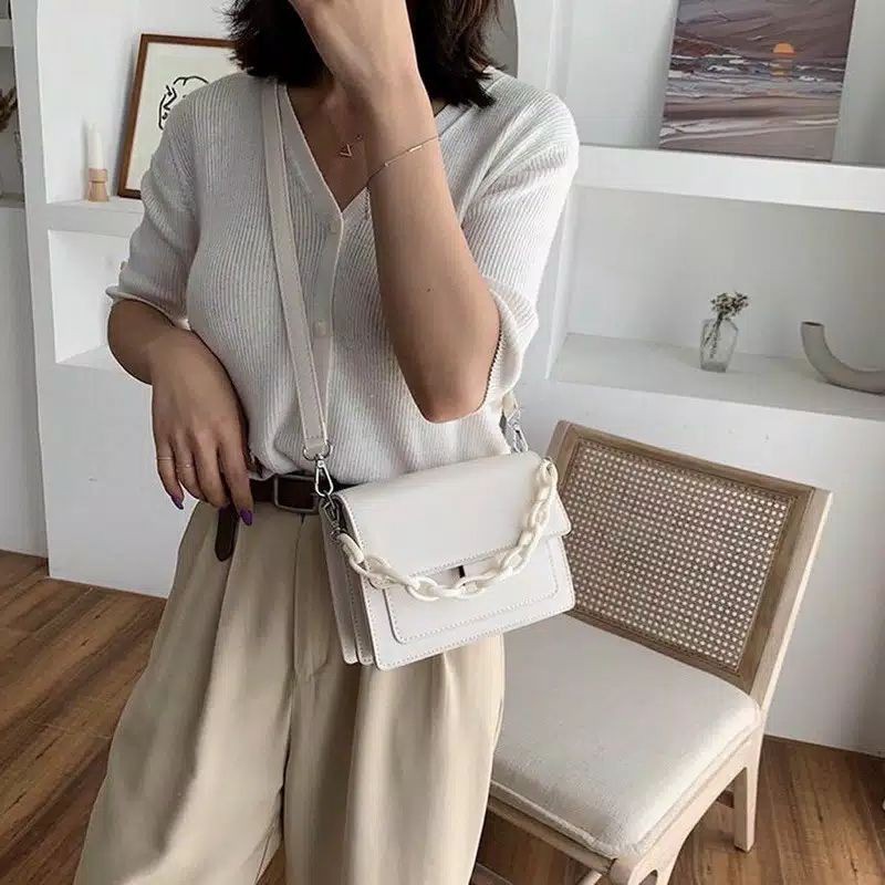 WS BELDORE - TAS SELEMPANG / TAS WANITA BELDORE RANTAI