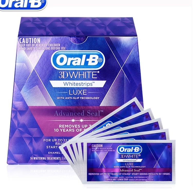 ♖ Oral B Whitestrips 3D Pemutih Gigi Ω