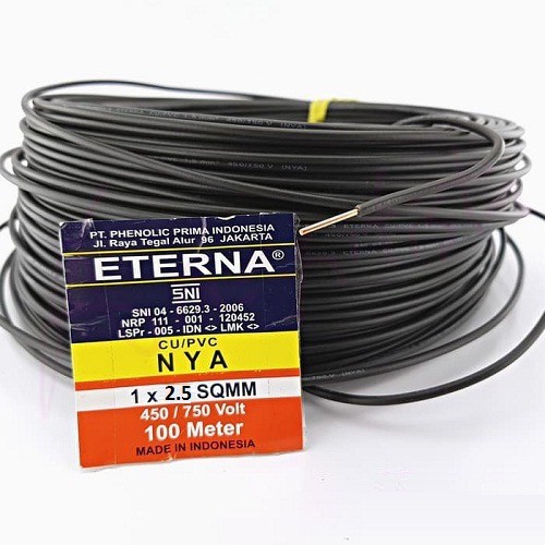 KABEL NYA 1X2.5MM @100M ETERNA