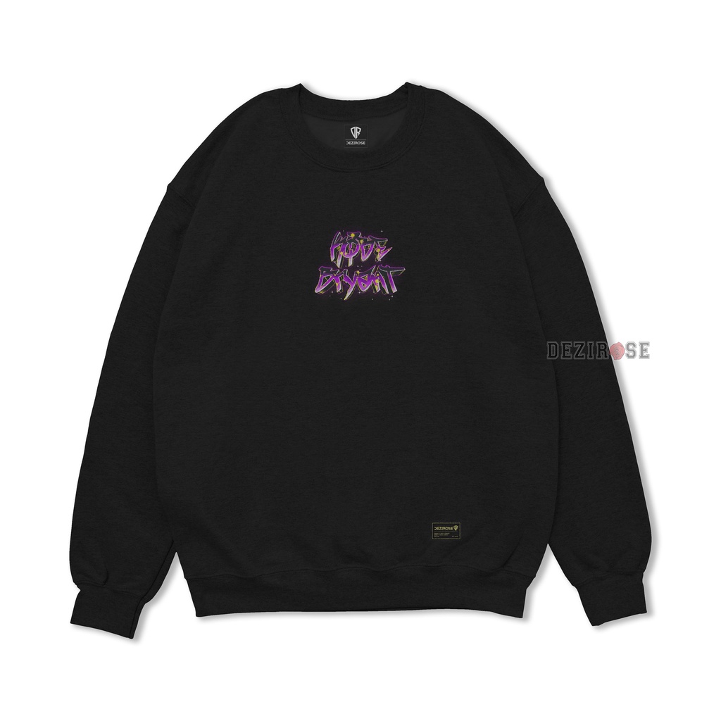 DEZIROSE Sweater Crewneck Kobe Bryant (Sablon) Size M-XXL ( Pria &amp; Wanita )