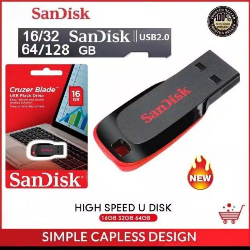 Flash disk sandisk / flash drive 8gb16gb 32gb 64gb