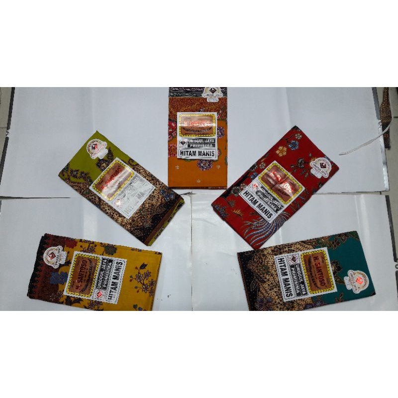 kain panjang HITAM MANIS SANTOSO