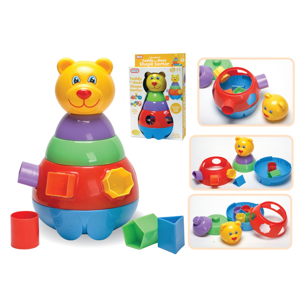 FunTime Teddy The Bear Shape Sorter