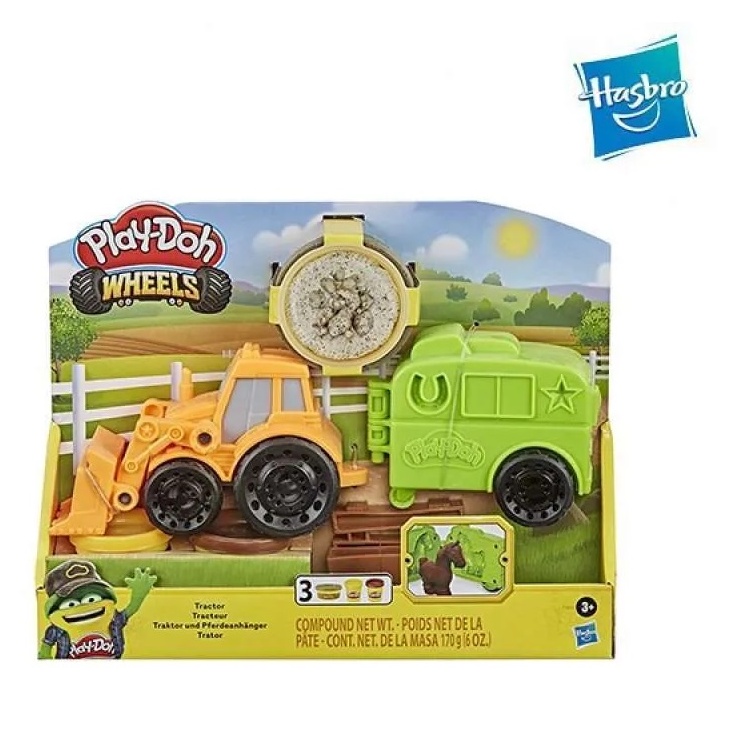 PLAY-DOH Wheels Tractor Farm Truck Hasbro F1012 Playdoh