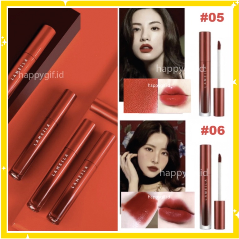 LAMEILA RED EDITION Lipstik Matte Lip Glaze Lipstick Lip GLoss LA057 2026