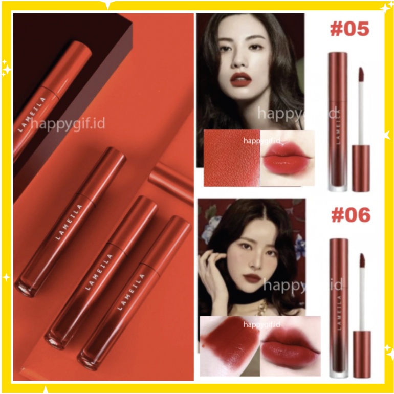 LAMEILA RED EDITION Lipstik Matte Lip Glaze Lipstick Lip GLoss LA057 2026