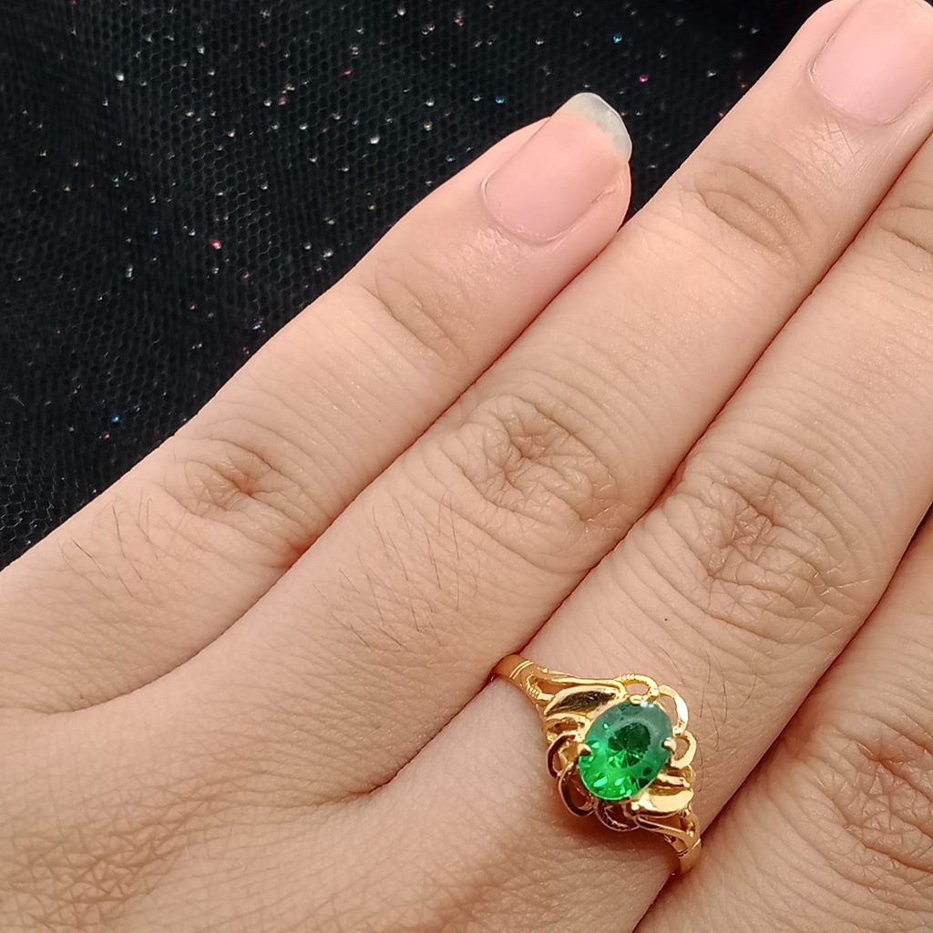 Cincin Emas 17K - 2.25 gr Kadar 750 - 13