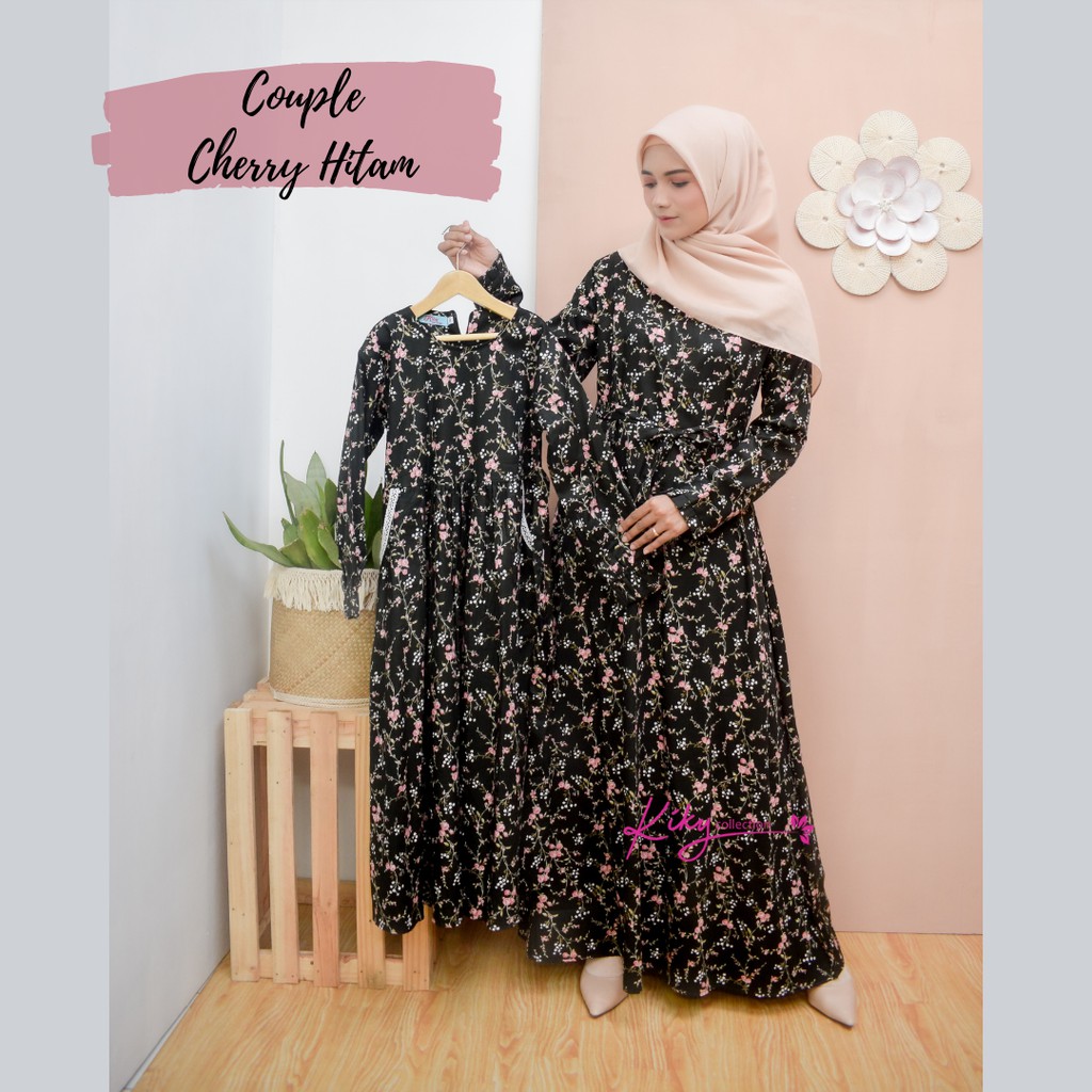 Gamis Anak Ori Katun Jepang Original Mix Motif Size M Kiky Collection