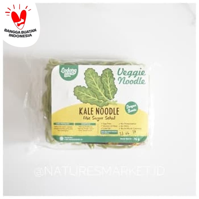 

PASTA-ANEKA- LADANG LIMA VEGGIE NOODLE KALE (MINI) 61G -ANEKA-PASTA.