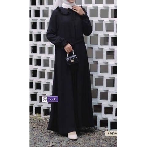 Nayaka dress cringkle original by sada hijab S M L XL / dress jameela sada hijab