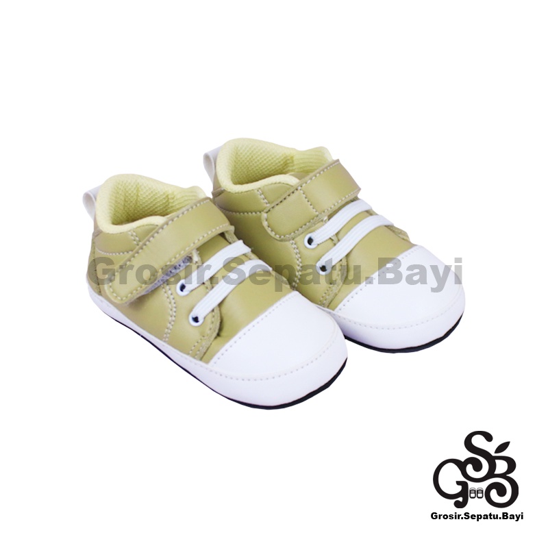 sepatu bayi baby shoes prewalker laki laki perempuan umur 2 - 12 bulan model casual luxury polos ringan &amp; fleksibel